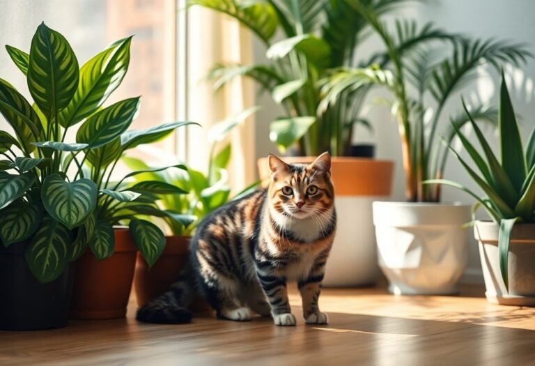 Common Houseplants That Are Toxic to Cats